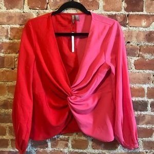 ASOS NWT color block blouse